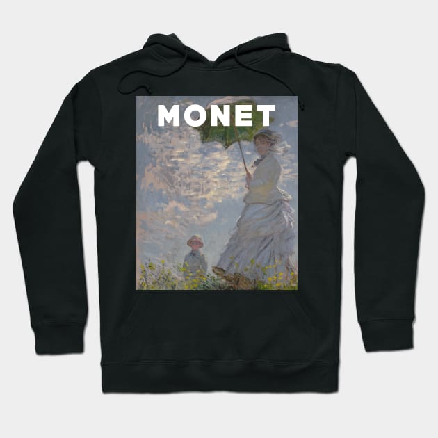 Monet Poster Hoodie by Laevs